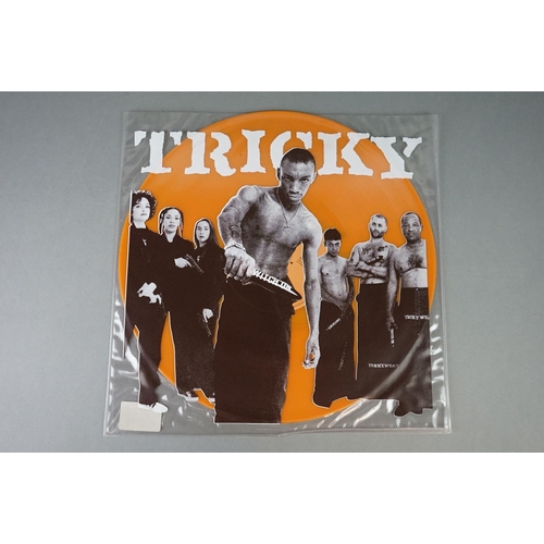 165 - Vinyl - Tricky Maxin Quaye LP BRLP610 and Tricky 12