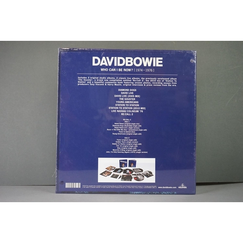 250 - Vinyl - David Bowie Who Can I Be Now? (1974-1976) 9 LP Box Set DBXL2, sealed