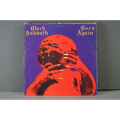 384 - Vinyl - Fourteen Black Sabbath vinyl LP's to include Born Again (Vertigo Records VERL 8), Greatest H... 