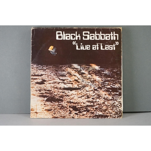 384 - Vinyl - Fourteen Black Sabbath vinyl LP's to include Born Again (Vertigo Records VERL 8), Greatest H... 