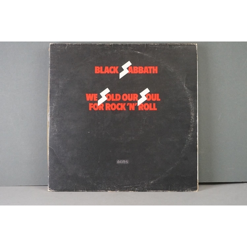 384 - Vinyl - Fourteen Black Sabbath vinyl LP's to include Born Again (Vertigo Records VERL 8), Greatest H... 