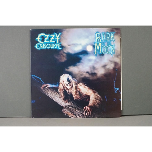 385 - Vinyl - Six Ozzy Osbourne vinyl LP's to include The Ultimate Sin (Epic Records 26404), Live E.P. (Je... 