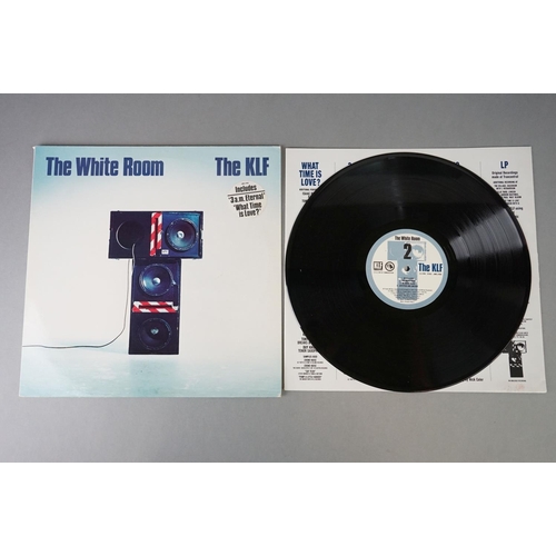 387 - Vinyl - The KLF The White Room JAMSLP006, original inner intact, sleeve and vinyl vg+