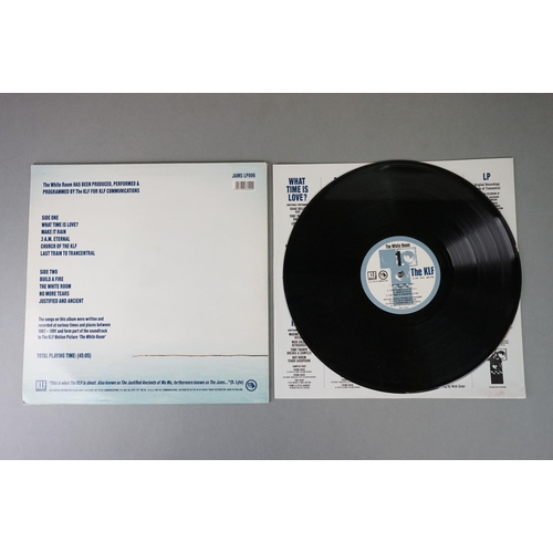 387 - Vinyl - The KLF The White Room JAMSLP006, original inner intact, sleeve and vinyl vg+