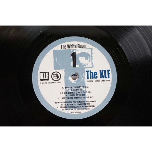 387 - Vinyl - The KLF The White Room JAMSLP006, original inner intact, sleeve and vinyl vg+