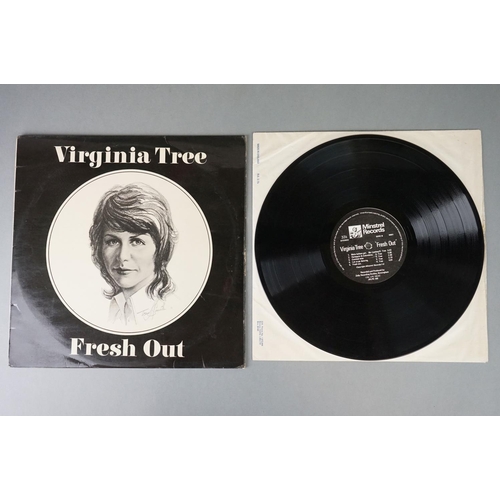 390 - Vinyl - Virginia Tree Fresh Out (Minstrel 0001) Stereo.  Rarely seen original on Minstrel Records.  ... 