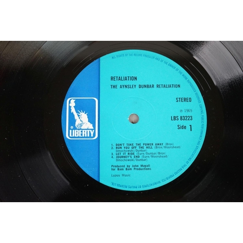 395 - Vinyl - Two The Aynsley Dunbar Retaliation vinyl LP's to include Retaliation (Liberty Records LBS 83... 