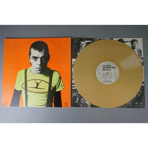 396 - Vinyl - Ian Dury New Boots & Panties (SEEZ 4) Special gold edition.  Sleeve has buffering to corners... 