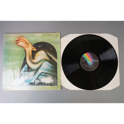 398 - Vinyl - Camel 5 LP's to include Moonmadness, Mirage, The Show Goose, Raindances and Self Titled.  Sl... 