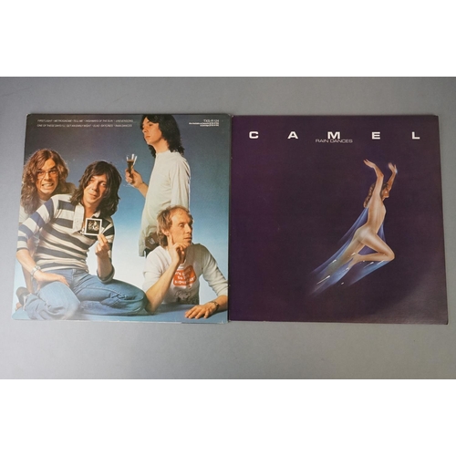 398 - Vinyl - Camel 5 LP's to include Moonmadness, Mirage, The Show Goose, Raindances and Self Titled.  Sl... 