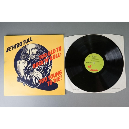 400 - Vinyl - Jethro Tull 3 LP's to include Too Old To Rock N Roll (CHR 1111), Songs From The Wood (CHR 11... 