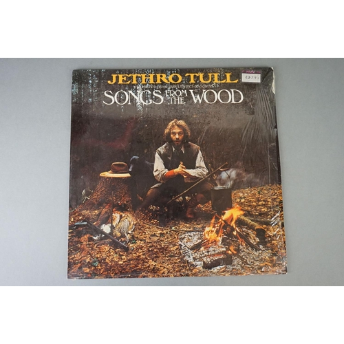 400 - Vinyl - Jethro Tull 3 LP's to include Too Old To Rock N Roll (CHR 1111), Songs From The Wood (CHR 11... 