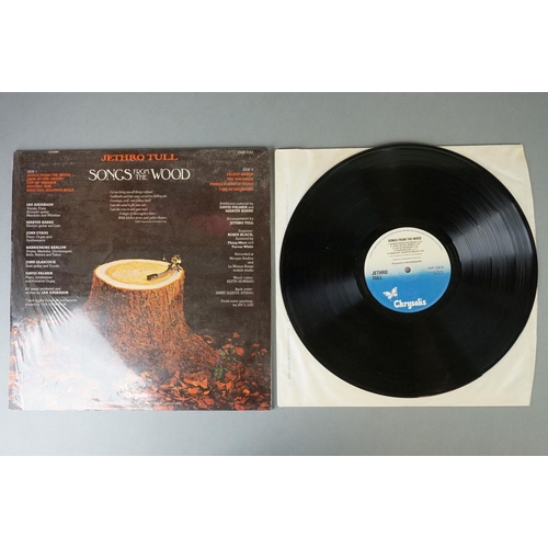 400 - Vinyl - Jethro Tull 3 LP's to include Too Old To Rock N Roll (CHR 1111), Songs From The Wood (CHR 11... 