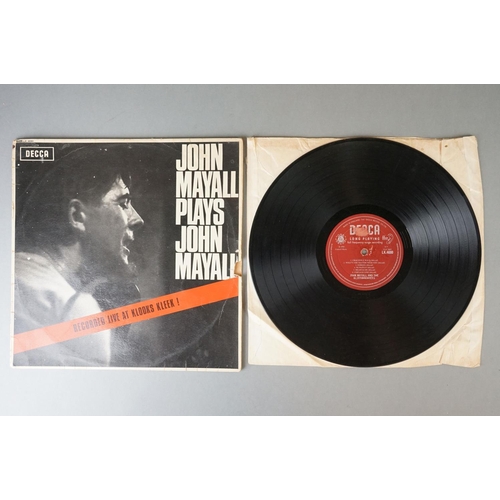 403 - Vinyl - John Mayall 2 LP's to include Plays John Mayall Live at Klooks Kleek! (Decca LK 4680), and T... 