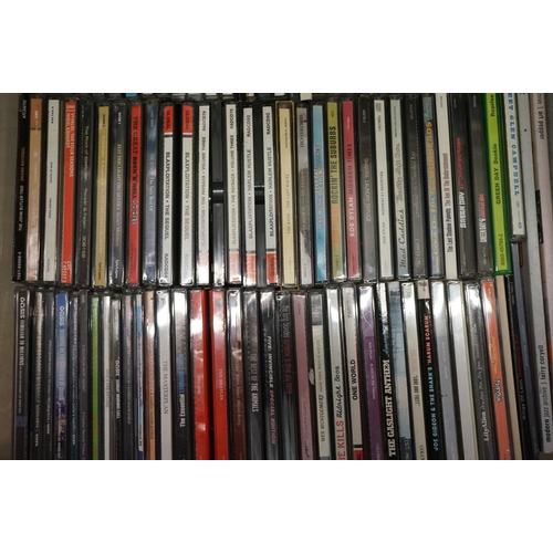 211 - CD's - Approx 300 CD albums, spanning the decades and the genres to include Oasis, Green Day, Santan... 