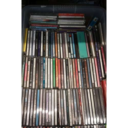 211 - CD's - Approx 300 CD albums, spanning the decades and the genres to include Oasis, Green Day, Santan... 