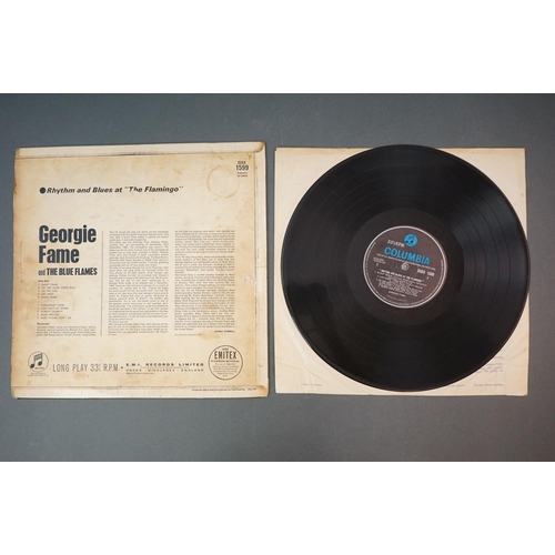 288 - Vinyl - Georgie Fame Rhythm And Blues At The Flamingo (Columbia 33 SX 1599).  Sleeve & Vinyl VG-