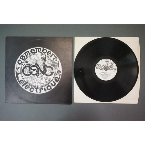 296 - Vinyl - Gong 2 LP's Camembert Electrique (VC 502) and Angels Egg (V 2007) with Radio Gnome Invisible... 