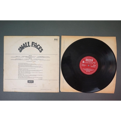 300 - Vinyl - Small Faces self titled on Decca LK4790 red unboxed Decca mono label, sleeve and vinyl vg