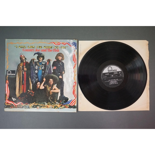 301 - Vinyl - Country Joe and The Fish, I Feel Like I'm Fixin' To Die, Fontana STFL 6087, flip back sleeve... 