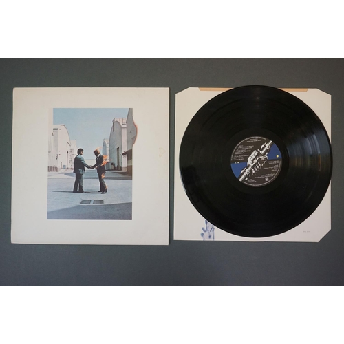 326 - Vinyl - Three Pink Floyd LPs to include Wish You Were Here (SHVL814) with postcard, Dark Side of the... 