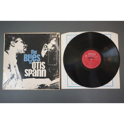 328 - Vinyl - Otis Spann The Blues Of Otis Spann (Decca LK 4615) sleeve has a number of tape repairs with ... 