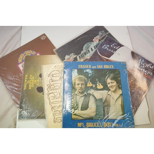 376 - Vinyl - Over 200 LPs featuring Country and other genres, sleeves and vinyl vg+ (two boxes)