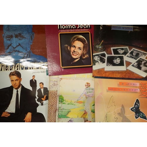 380 - Vinyl - Around 220 LPs to include many Country artists, Elvis Costello, Compilations etc, sleeves an... 