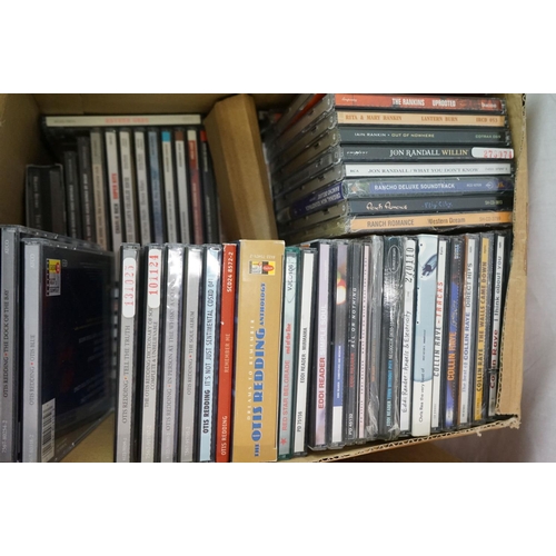 1381 - CD's - Around 400 CD's to include many Country artists, Rod Stewart, Aretha Franklin etc, ex conditi... 