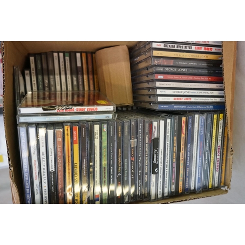 1381 - CD's - Around 400 CD's to include many Country artists, Rod Stewart, Aretha Franklin etc, ex conditi... 