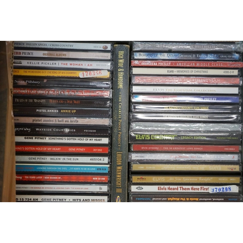 1383 - CD's - Around 400 CD's to include many Country artists, Lou Reed & The Velvet Underground etc, ex co... 