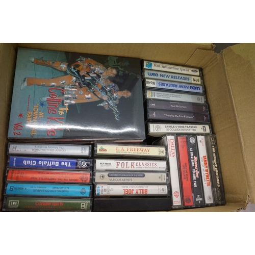 1387 - Cassette's / DVD's / Box Sets - Around 150 items to include Rock n Roll Era, Emerson Lake & Palmer, ... 