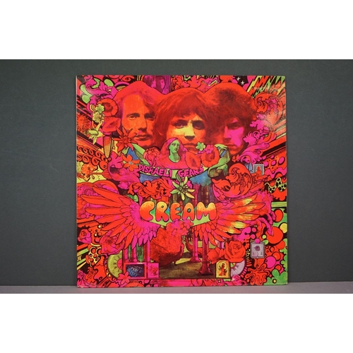 214 - Vinyl - Cream & related 11 LP's to include Disraeli Gears (594 003 Stereo), Fresh Cream x 2, Live Cr... 