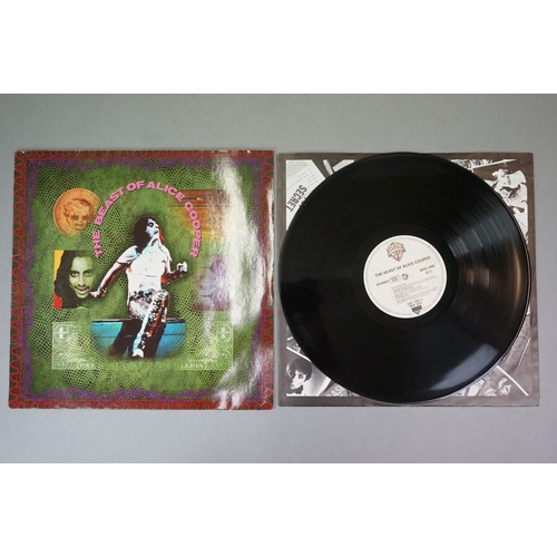 215 - Vinyl - Alice Cooper 5 LP's to include Muscle Of Love (diecut card sleeve), From The Inside (BSK 326... 