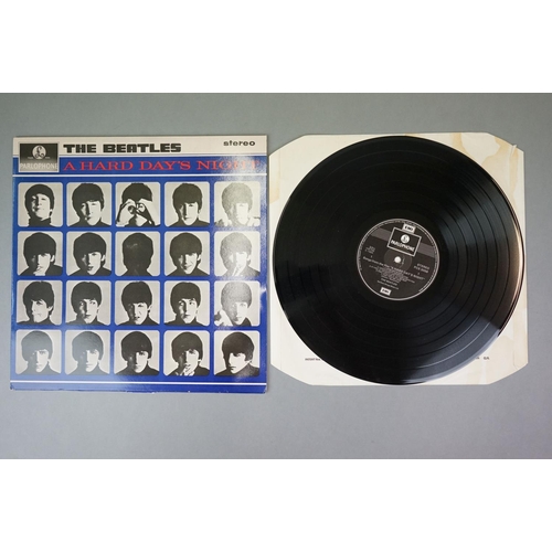 222 - Vinyl - The Beatles 4 LP's to include A Hard Days Night (PCS 3058) Stereo, two EMI boxes label, Abbe... 