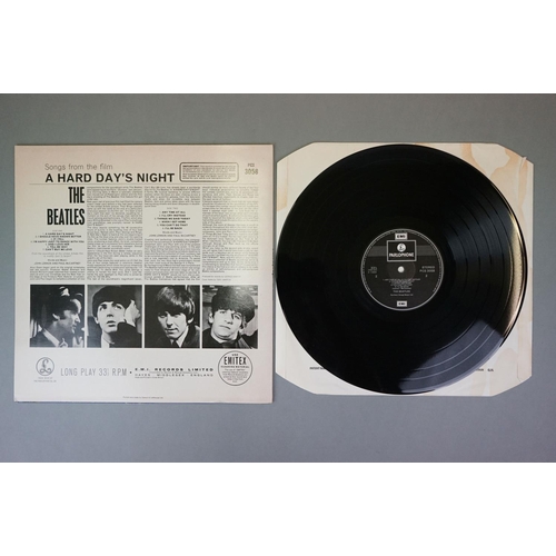 222 - Vinyl - The Beatles 4 LP's to include A Hard Days Night (PCS 3058) Stereo, two EMI boxes label, Abbe... 