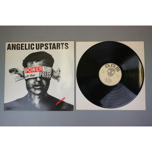 229 - Vinyl - Angelic Upstarts 1 LP and 2 12