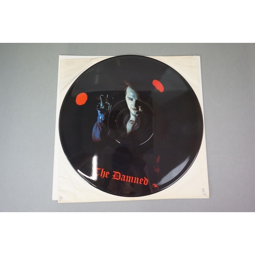 231 - Vinyl - The Damned small collection to include Live In Newcastle picture disc (PDAMU2A) Vg+, Intervi... 