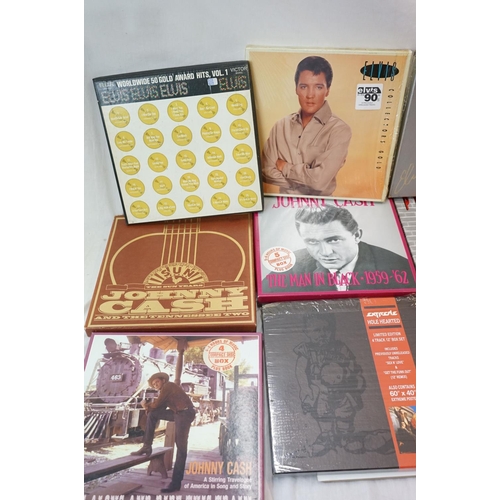 270 - Vinyl - Around 38 Box Sets to include Bob Dylan, Classic Jazz, Phil Spector, Elvis, Buddy Holly etc,... 