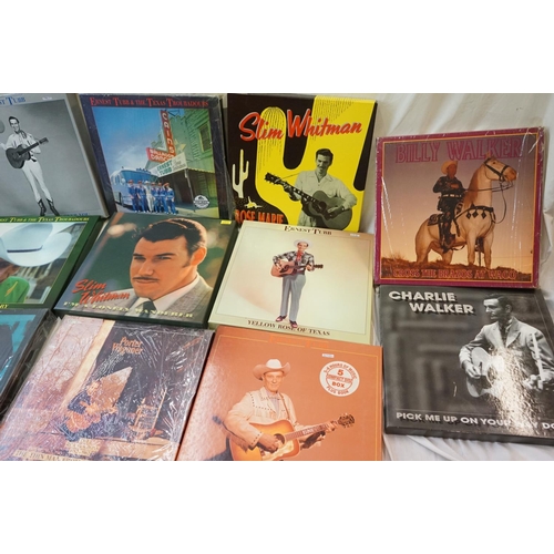 272 - Vinyl - Around 130 LPs and 14 Box Sets to include Charlie Wiseman, Mac Wiseman, Slim Whitman etc  (t... 