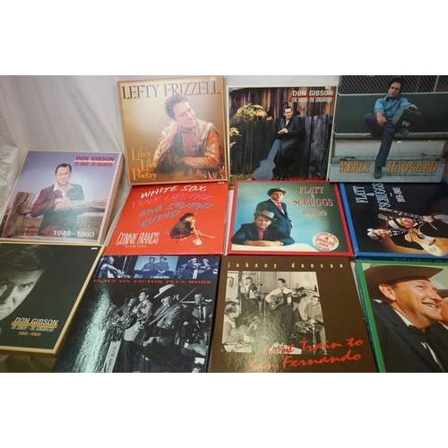 280 - Vinyl /CD Box Sets - Over 200 LPs to include Country, MOD, Pop etc plus 13 x Box Sets featuring Left... 