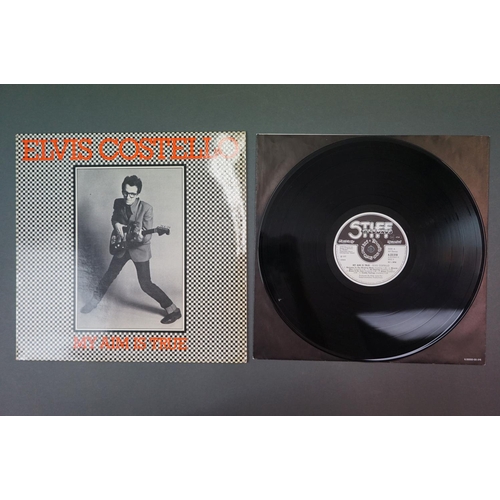 333 - Vinyl - Elvis Costello and Devo to include from Elvis Costrello 2 LP's My Aim Is True (German pressi... 