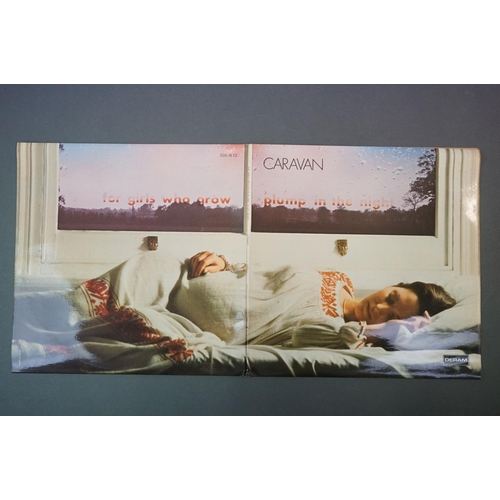 335 - Vinyl - Caravan, For Girls Who Grow Plump in the Night LP on Deram SDLR12 red/white label, gatefold ... 