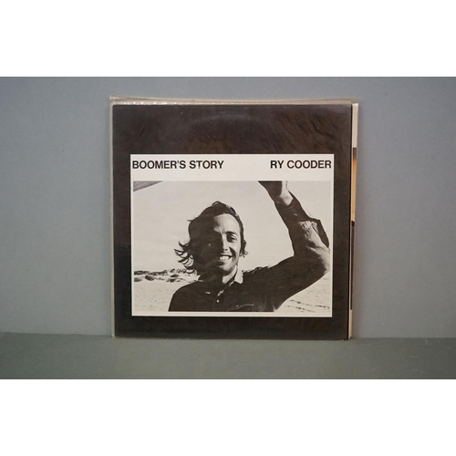 344 - Vinyl - Collection of 10 Ry Cooder LP's plus a 10 inch EP to include Paradise and Lunch, Chicken Ski... 