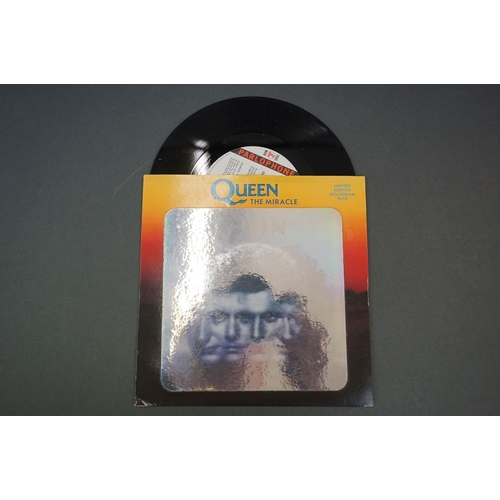 353 - Vinyl - Queen & related collection of 7 inch singles including 12 x No One But You Ltd Edn picture d... 