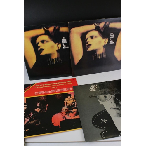 1085 - Vinyl - Eight Velvet Underground, Lou Reed and Nico LPs to include Velvet, Chelsea Girl, Andy Warhol... 