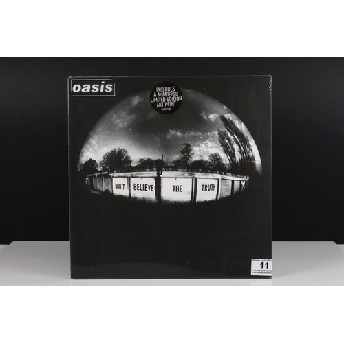 11 - Vinyl - Oasis Don't Believe The Truth LP on Big Brother RKIDLP3OX, with ltd edn Art Print, sealed