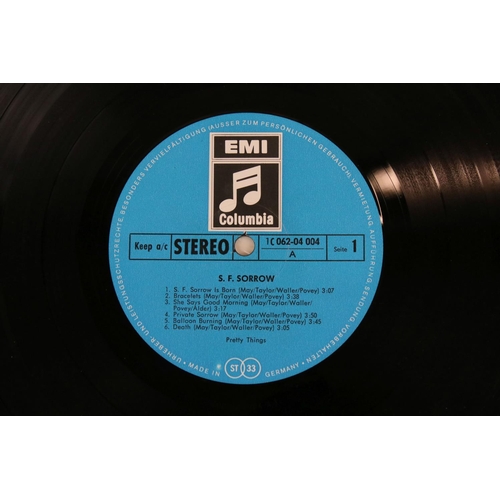 1479 - Vinyl - Pretty Things SF Sorrow LP on Columbia IC06204004 German pressing, gatefold sleeve, sleeve v... 