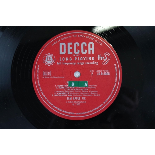 1481 - Vinyl - Sam Apple Pie self titled LP on Decca LK R5005 mono, unboxed red Decca label, green Dyno lab... 