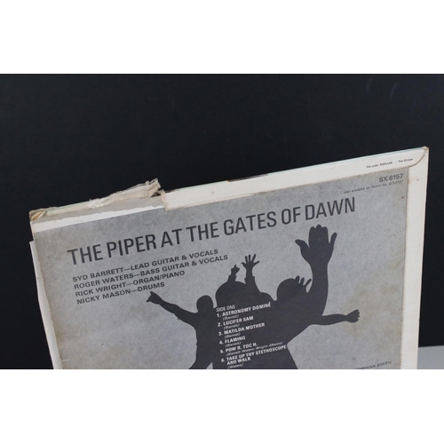 1507 - Vinyl - Pink Floyd The Piper At The Gates Of Dawn (SX 6157) Mono, label has 'Sold In UK' and 'Gramop... 